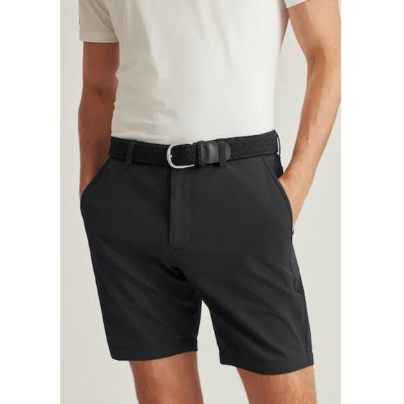 Bonobos Highland Golf Performance Shorts 8 inch Black Size 40 - Picture 1 of 6
